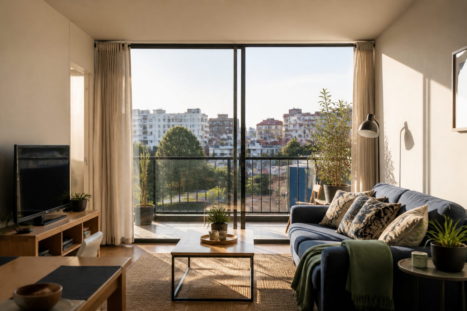 A bright apartment available to rent